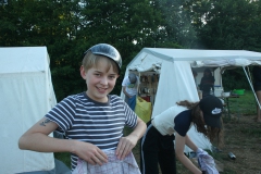 Beim Abtrocknen helfen
